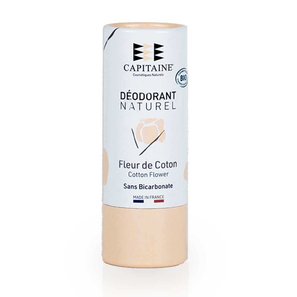 Déodorant naturel de voyage sans bicarbonate BIO - 60 grs - CAPITAINE COSMETIQUES