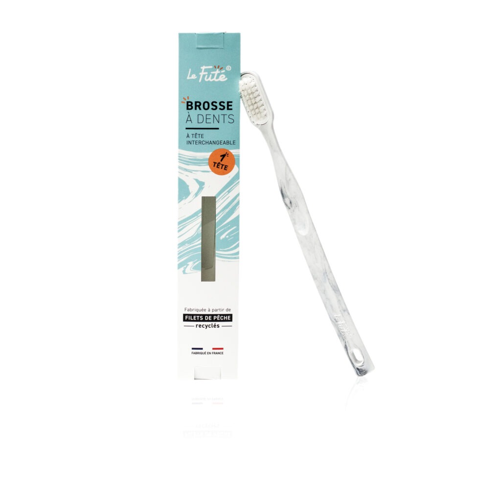 Brosse à dents souple 100% recyclé et recyclable - CAPITAINE COSMETIQUES